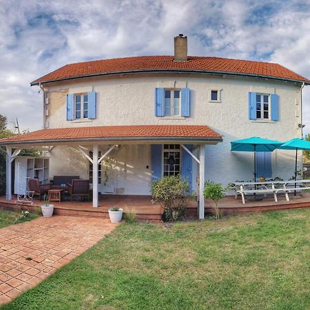 Charmante Maison Dans Les Landes X 10 Avec Piscine Et Salle D Escalade Lue Buitenkant foto