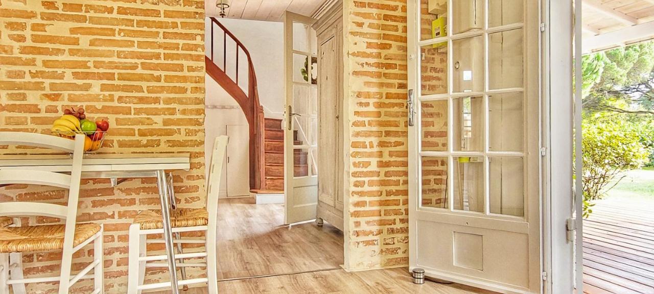 Charmante Maison Dans Les Landes X 10 Avec Piscine Et Salle D Escalade Lue Buitenkant foto