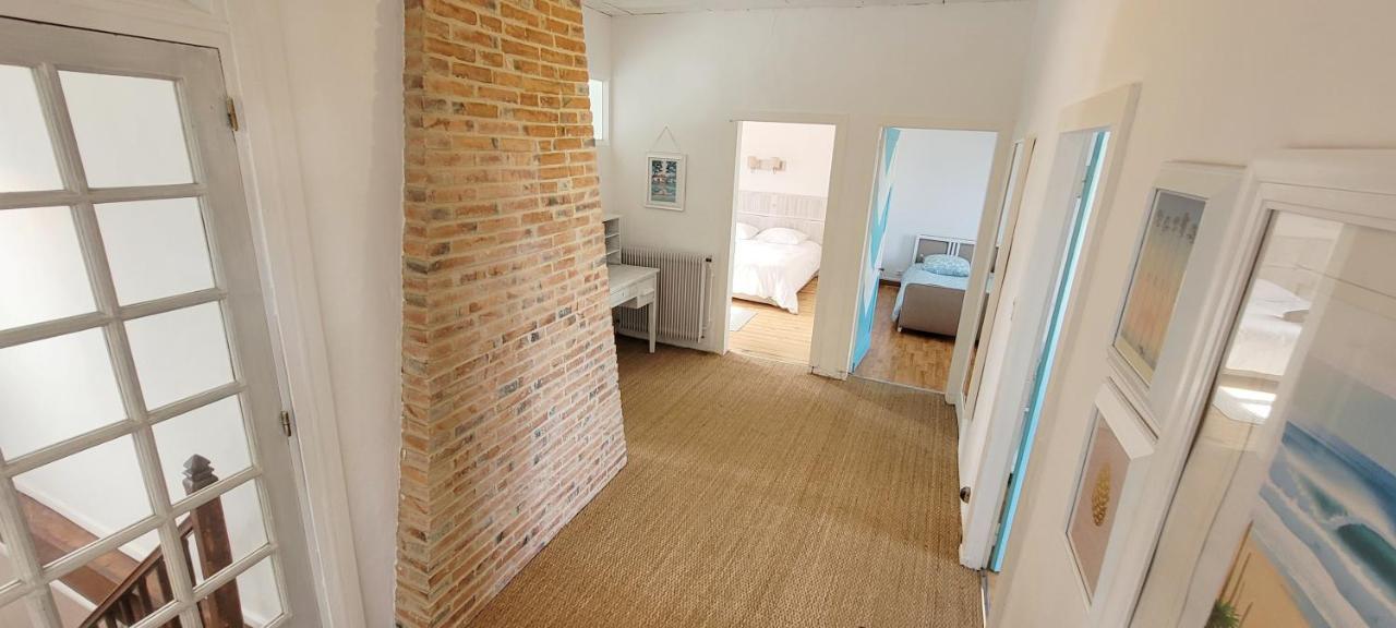 Charmante Maison Dans Les Landes X 10 Avec Piscine Et Salle D Escalade Lue Buitenkant foto