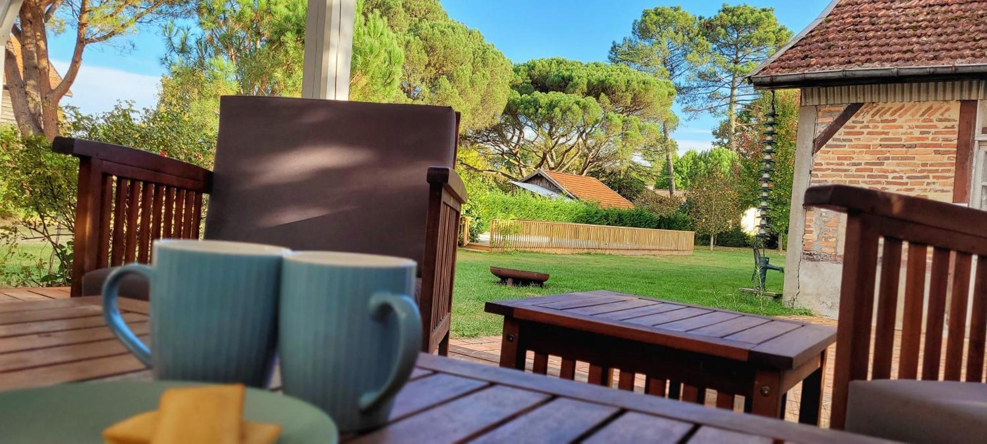 Charmante Maison Dans Les Landes X 10 Avec Piscine Et Salle D Escalade Lue Buitenkant foto